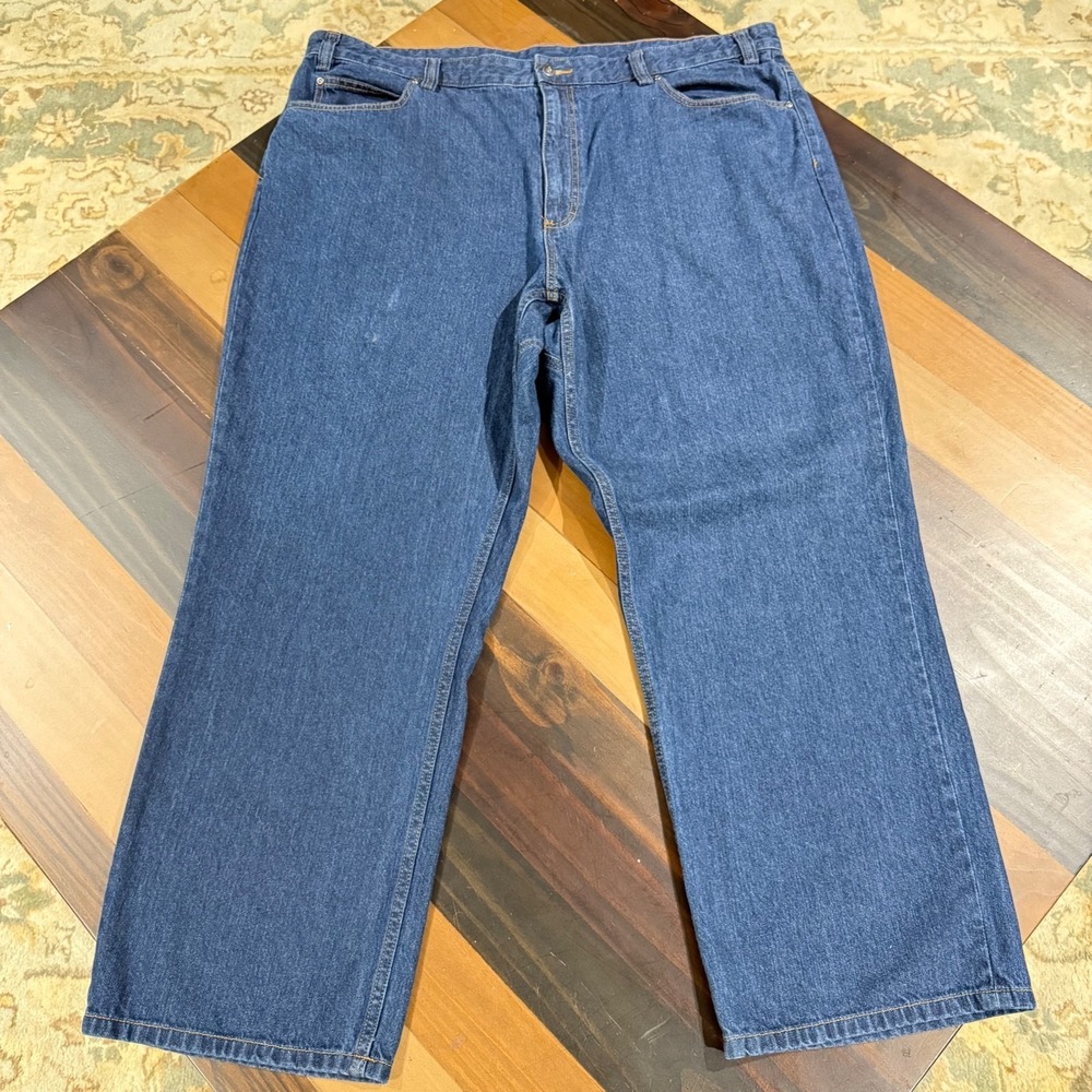 Duluth Trading Co Men's Blue Jeans Denim Wash Cotton Blue Jeans Size 44x30 Pants